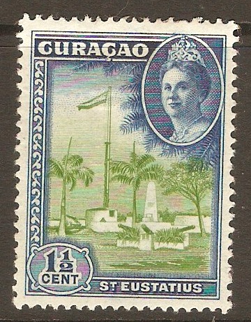 Curacao 1942 1c Views of Curacao series. SG196.