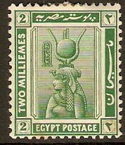 Egypt 1914 2m Green. SG74.