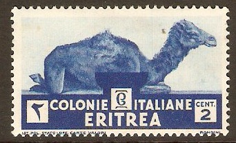 Eritrea 1933 2c Blue. SG199.