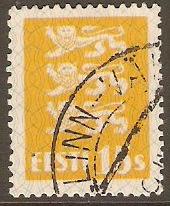 Estonia 1928 15s yellow. SG80.
