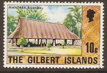 Gilbert Islands 1976 10c Cultural Series. SG30
