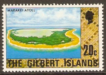 Gilbert Islands 1976 20c Cultural Series. SG33