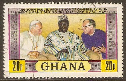 Ghana 1981 20p Papal Visit Series. SG944.