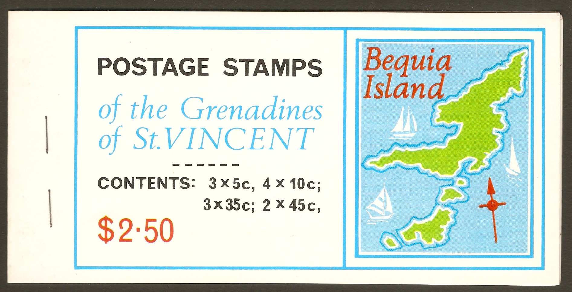 Grenadines of St. Vincent 1976 Maps set (2nd. Ser). SG85A-SG88A.