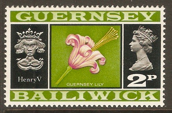 Guernsey 1971 2p Multicoloured. SG47.