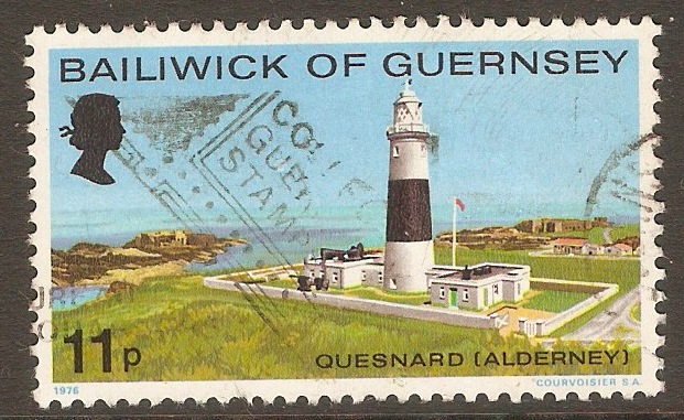 Guernsey 1976 11p Lighthouses series. SG137.