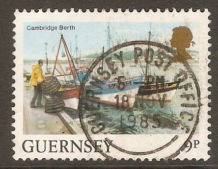 Guernsey 1984 9p Views series. SG304.