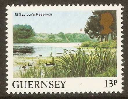 Guernsey 1984 13p Views series. SG307.
