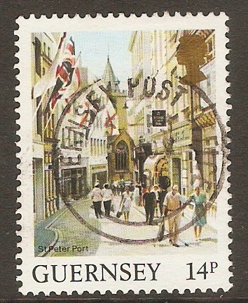 Guernsey 1984 14p Views series. SG308.