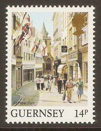 Guernsey 1984 14p Views series. SG308.