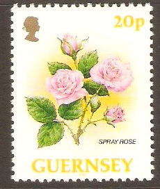 Guernsey 1992 20p Flowers Series. SG573