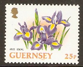 Guernsey 1992 25p Flowers Series. SG576