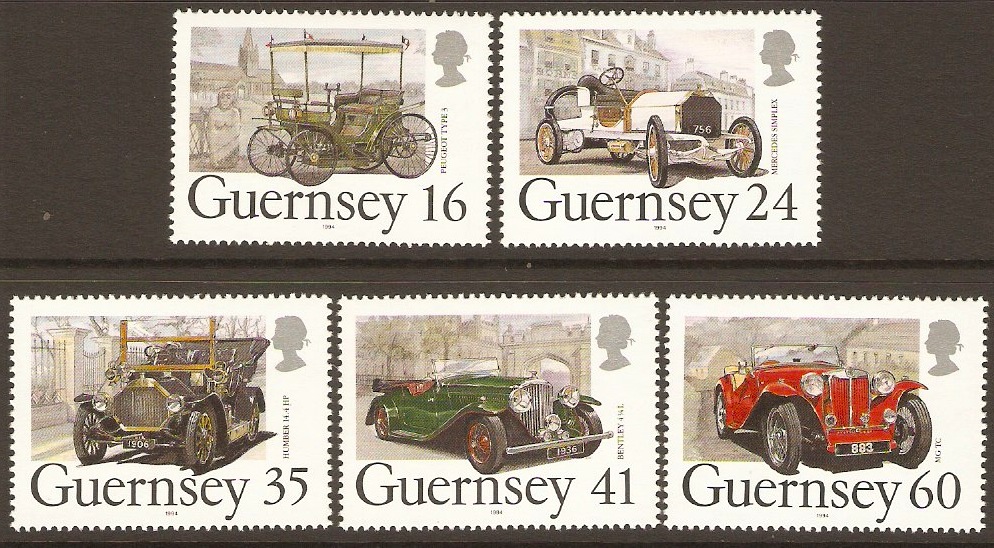 Guernsey 1994 First Car in Guernsey Set. SG639-SG643.