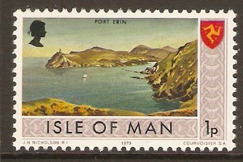 Isle of Man 1973 1p Definitive Series. SG13