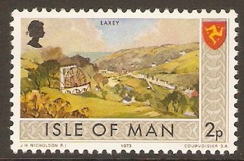 Isle of Man 1973 2p Definitive Series. SG15