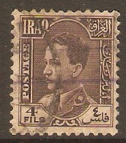 Iraq 1934 4f Purple. SG175.