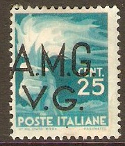 AMG 1945 25c Greenish blue. SG38.