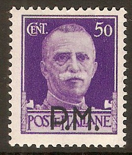Italy 1943 50c Military Post series. SGM589.