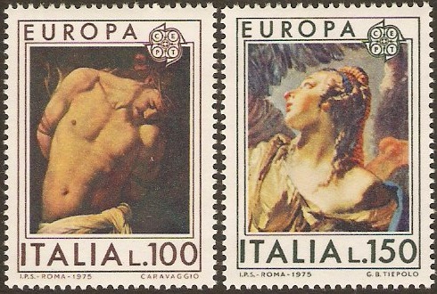 Italy 1975 Europa Set. SG1438-SG1439.