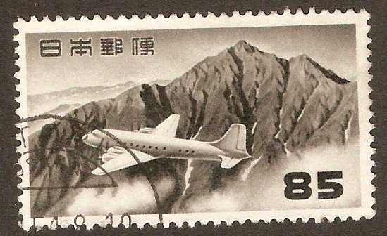 Japan 1951 85y Black - Air series. SG633.