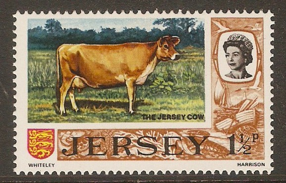 Jersey 1970 1p Decimal Currency Definitive Series. SG44.
