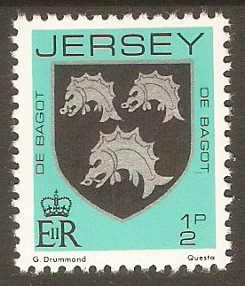 Jersey 1981 p Family Arms series. SG249.