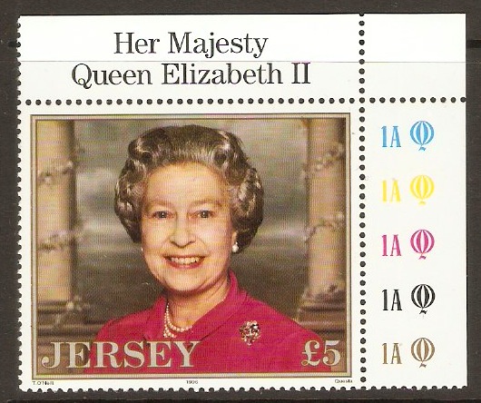 Jersey 1996 Birthday of Queen Elizabeth II. SG738.