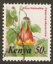 Kenya 1983 50c Flowers Series. SG261.
