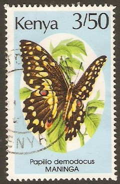 Kenya 1988 3s.50 Butterflies Series. SG444.