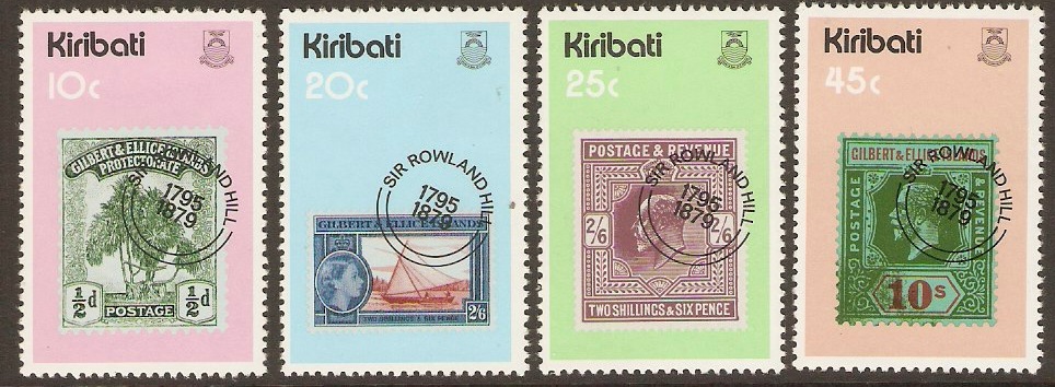 Kiribati 1979 Sir Rowland Hill Commemoration Set. SG100-SG103.