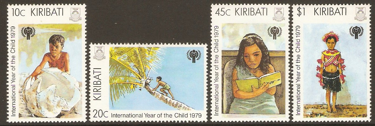 Kiribati 1979 Year of the Child Stamps Set. SG105-SG108.