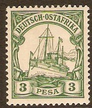 German East Africa 1901 3p Green. SG16.