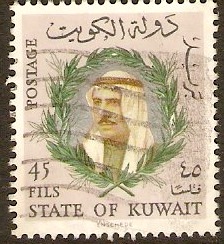 Kuwait 1966 45f Shaikh Sabah Definitive Series. SG302.