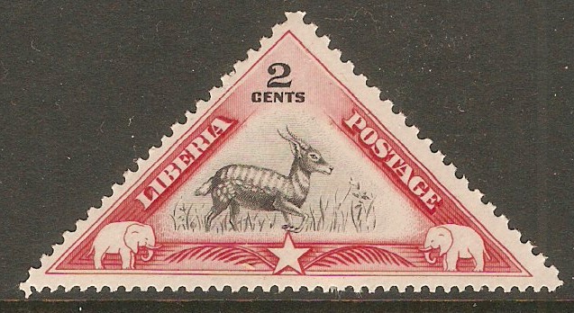 Liberia 1937 2c Bushbuck. SG560.