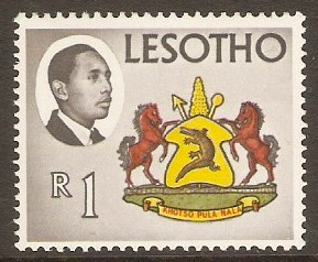 Lesotho 1967 1r Cultural series. SG135.