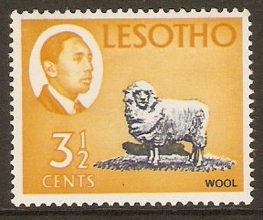 Lesotho 1967 3c Cultural series. SG129. - Click Image to Close