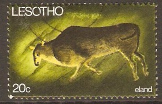 Lesotho 1968 20c Rock Paintings Series. SG165. - Click Image to Close