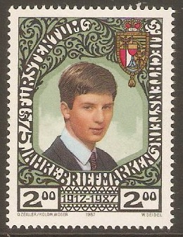 Liechtenstein 1987 2f Prince Alois. SG918.
