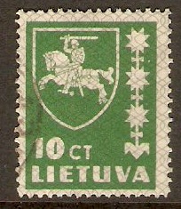 Lithuania 1934 10c Green. SG416.