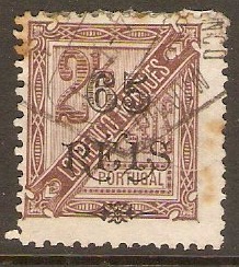 Lourenco Marques 1893 2r Brown Newspaper Stamp. SGN1.