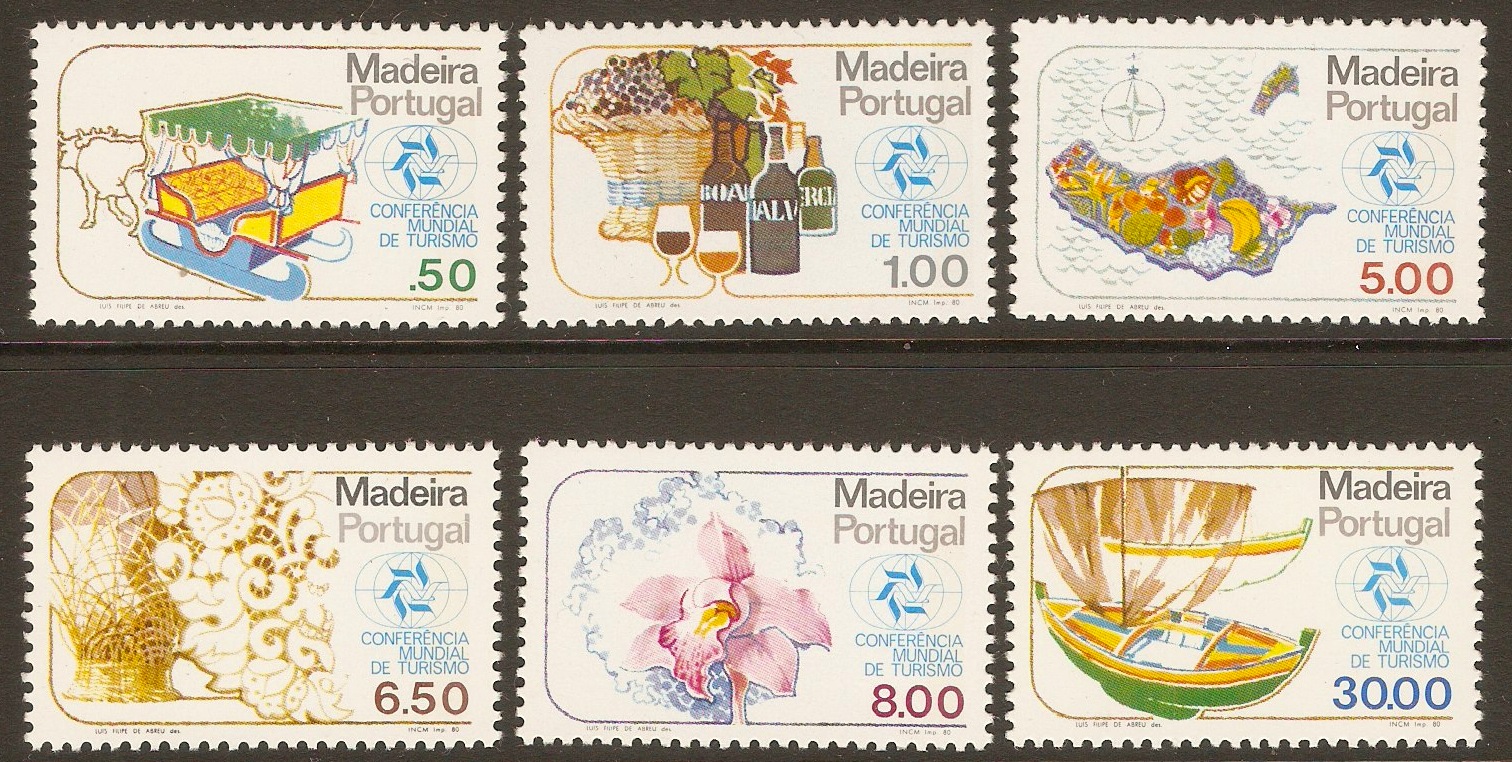 Madeira 1980 Tourism Conference set. SG172-SG177.