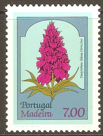 Madeira 1981 7E Regional Flowers series. SG182.