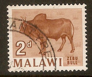 Malawi 1964 2d Brown. SG217.