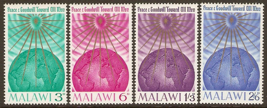 Malawi 1964 Christmas Set. SG228-SG231.