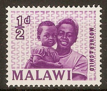 Malawi 1964 d Violet. SG252.