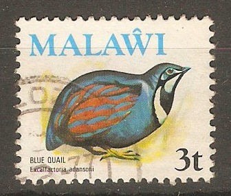 Malawi 1975 3t Birds series. SG475.