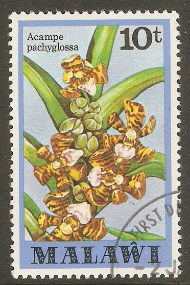Malawi 1979 10t Orchids series. SG582