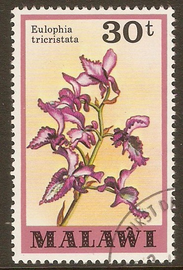 Malawi 1979 30t Orchids series. SG585