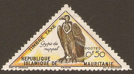 Mauritania 1963 50c Postage Due. SGD177.