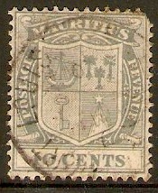 Mauritius 1921 5c Grey. SG215.